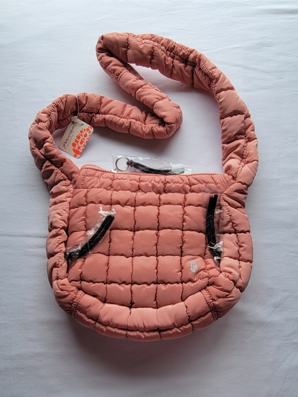 FP Movement by Free People Quilted Ballet Slipper Crossbody Bag